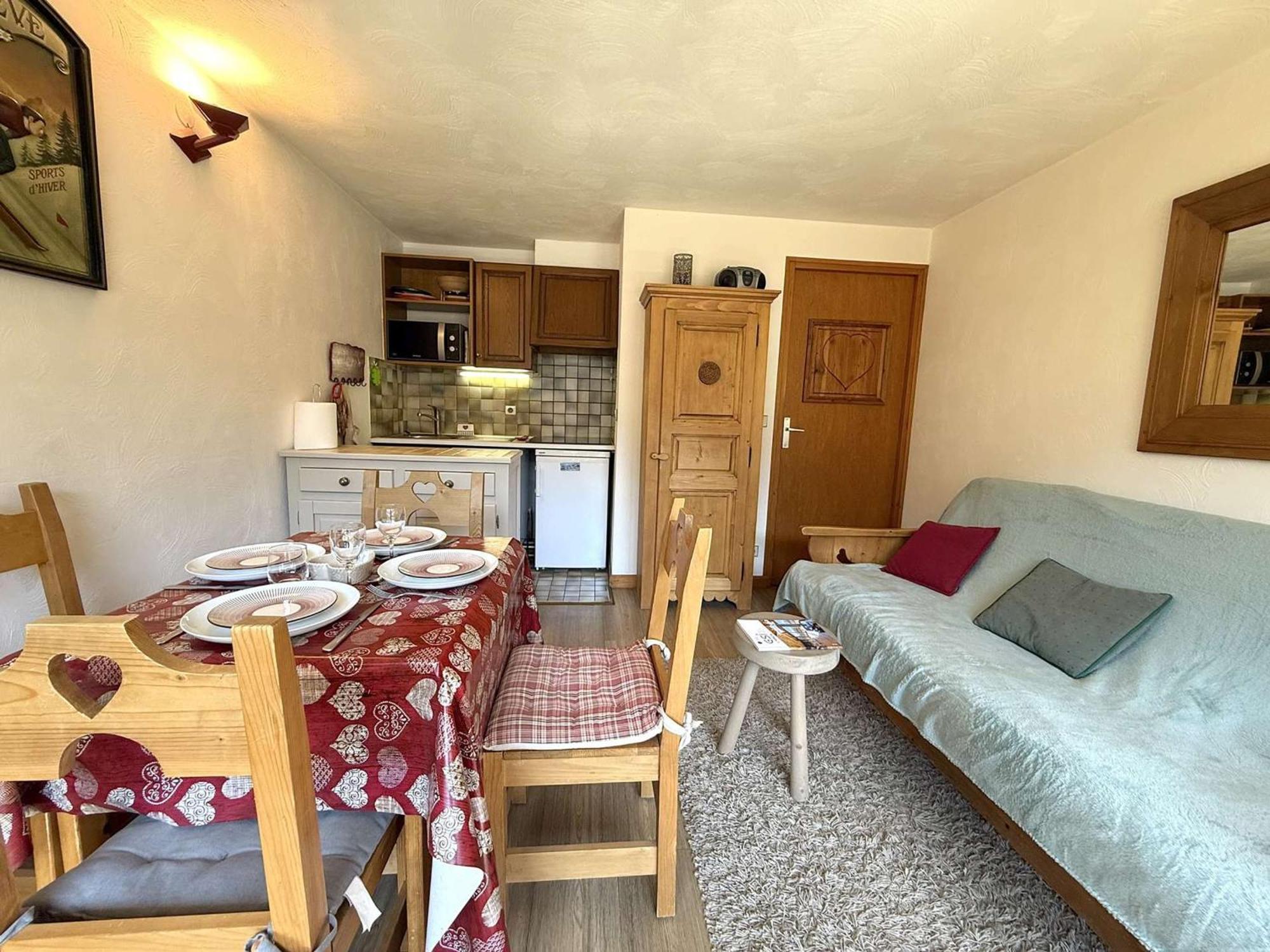 Studio Cabine A Praz-Sur-Arly - 4 Pers, Parking, Proche Centre Et Pistes - Fr-1-603-32 Exterior foto